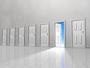 Ouverture de porte