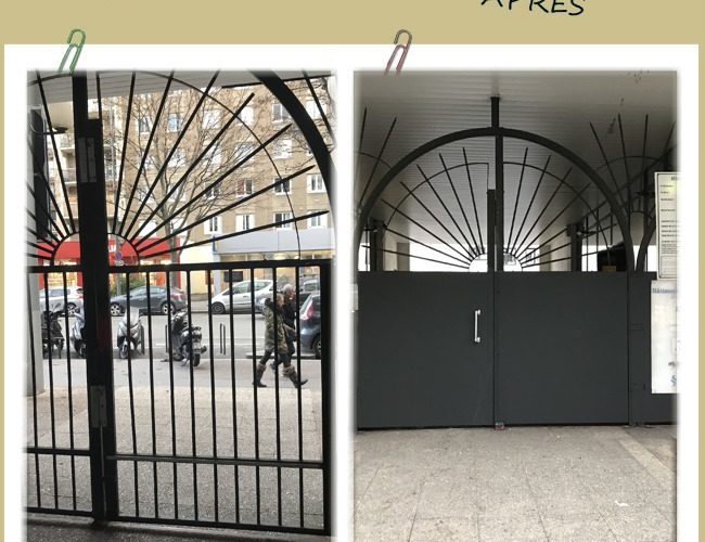 SECURISATION PORTAIL SAINT OUEN